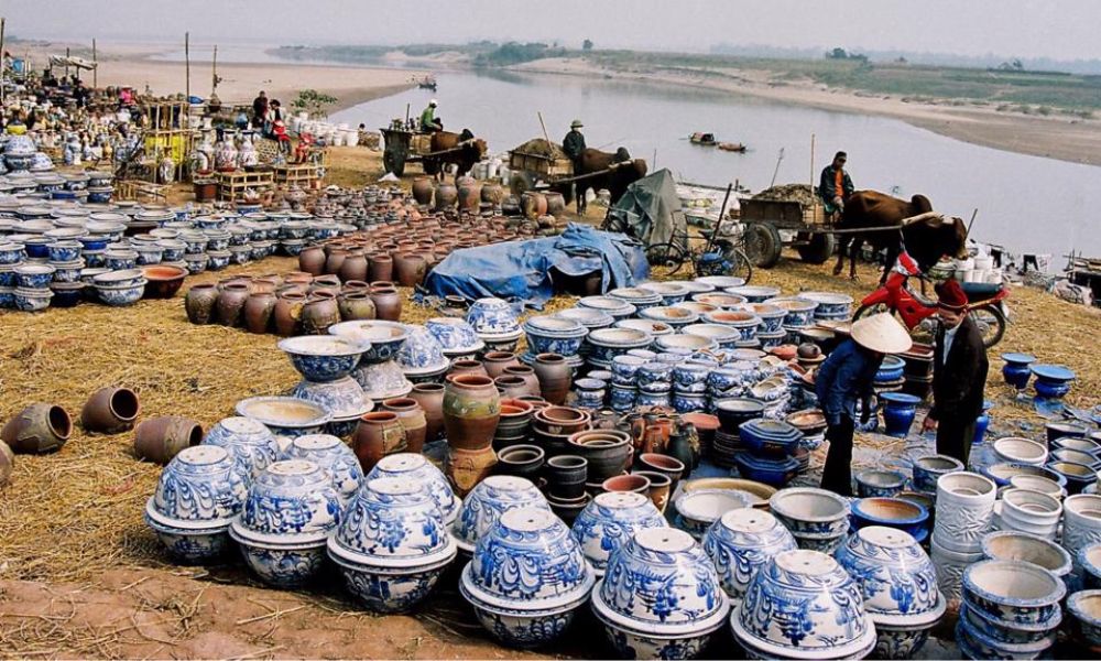 Bat Trang Pottery Village
